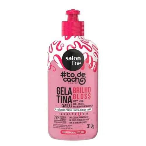 Gélatine Pour Cheveux Salon Line Todecacho Shine Gloss Tenue Forte