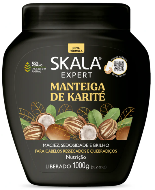 Crème Capillaire Beurre de Karité SKALA