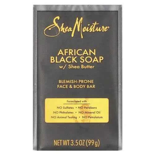 Shea Moisture - African black soap with shea butter