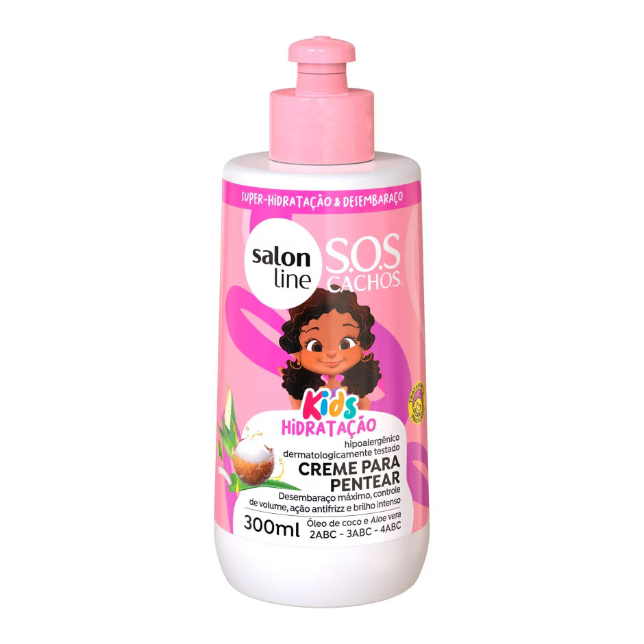Crème coiffante hydratante Salon Line SOS Boucles Enfants