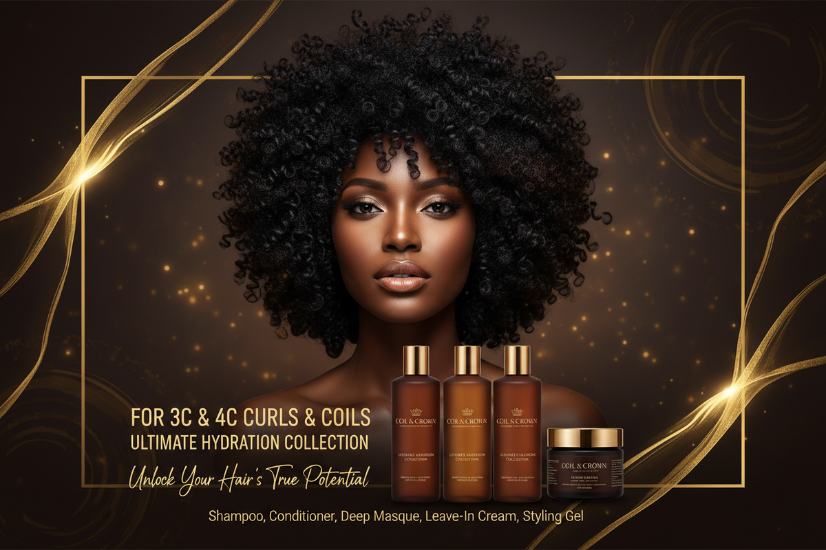 Cheveux Crépus et Frisés 3C et 4C