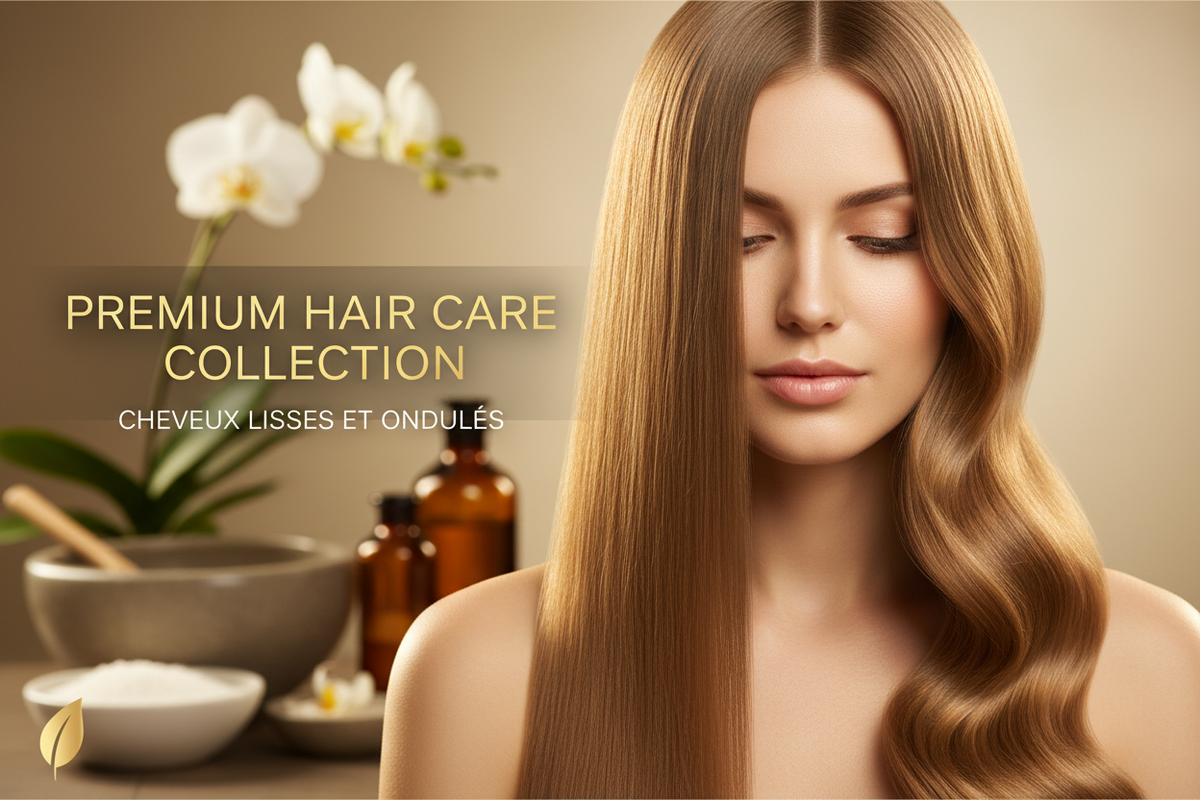 Cheveux européens, lisses & ondulés