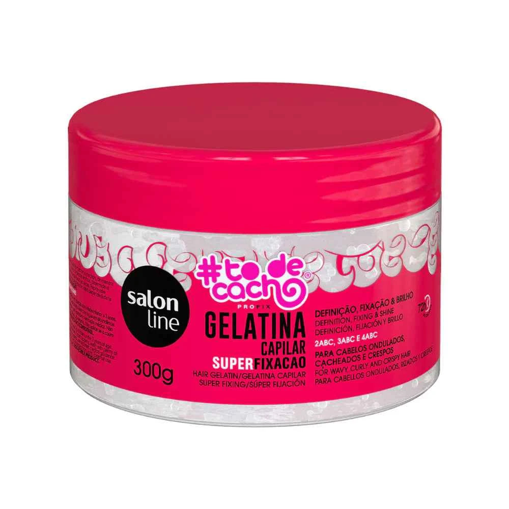 Salon line - Super Fixing Gelatin #todecacho - 300g