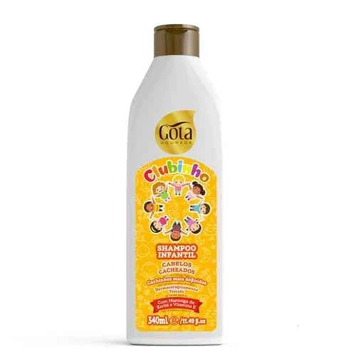 GOTA DOURADA - CLUBINHO - SHAMPOING ENFANT CHEVEUX BOUCLES - 340ML