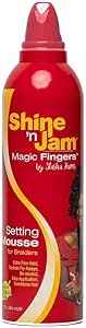 Shine n'Jam magic fingers - mousse pour tresses et coiffures - 354ml