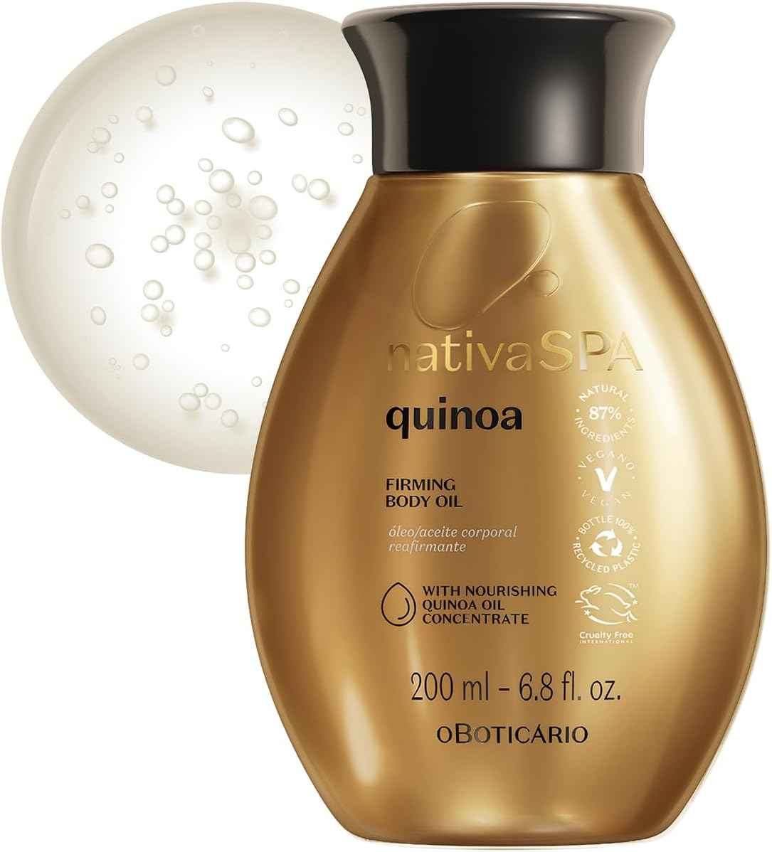 O boticario - nativa spa- huile corps - quinoa - 200ml
