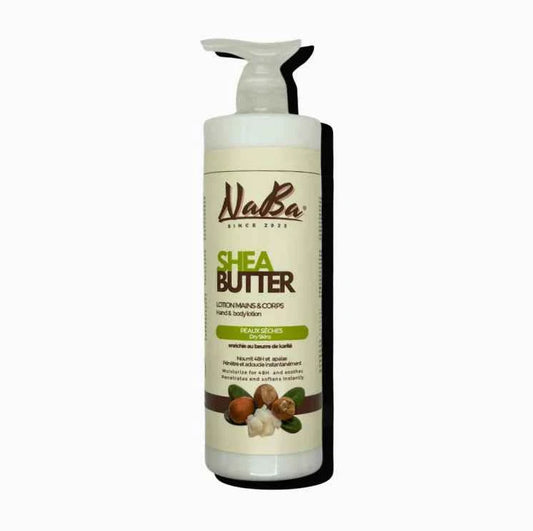NABA - SHEA BUTTER - lotion mains et corps - 500ml