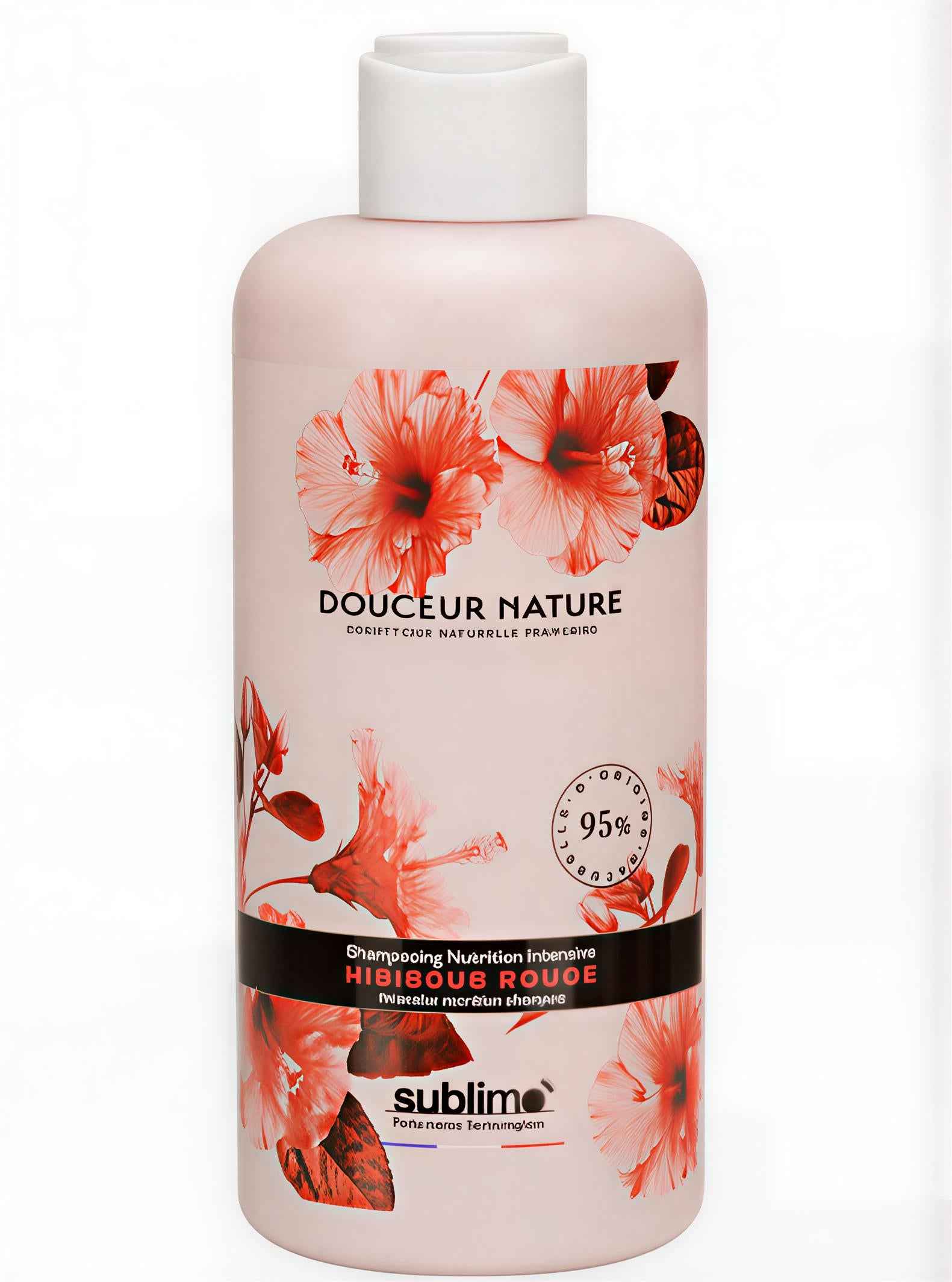 Shampooing nutrition  intensive hibiscus rouge (250ml)