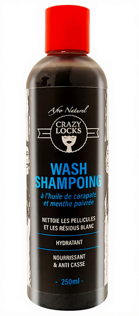 Crazy pouss shampooing à la menthe poivrée (250ml)
