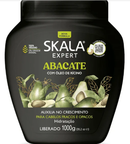 Crème Capillaire Bombe de Vitamines Avocat Abacate SKALA