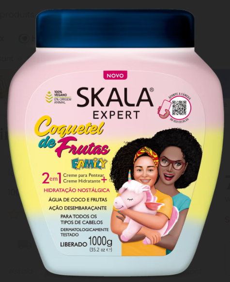 Crème Capillaire Cocktail de Fruits - SKALA