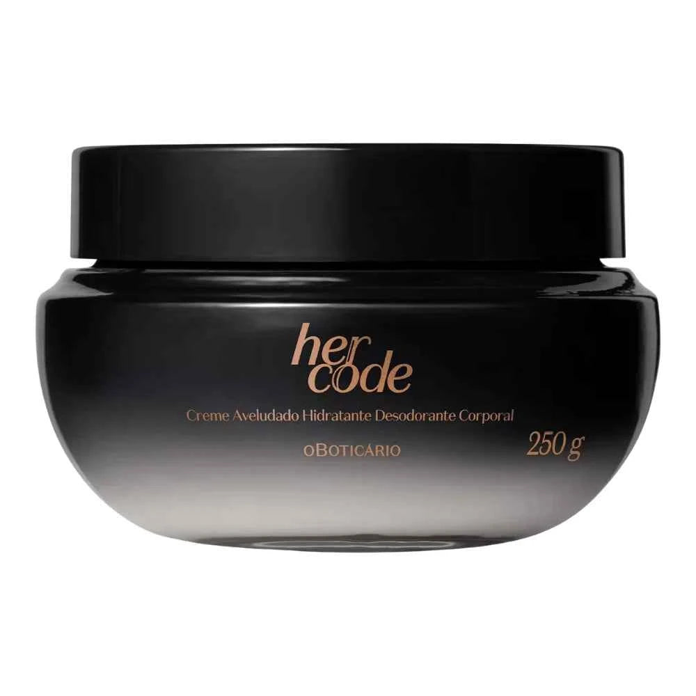 O BOTICARIO - HER CODE - crème corporelle hydratante et satinée - 250g