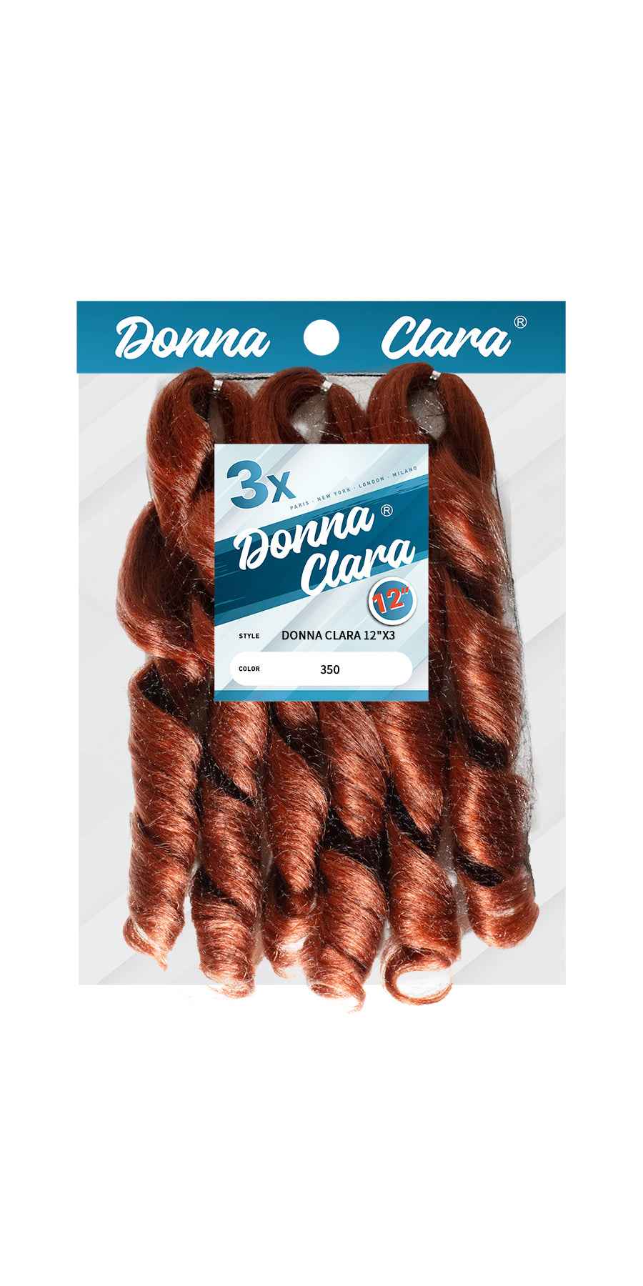 French Curl Méches 3x Donna Clara | 22" Donna Clara