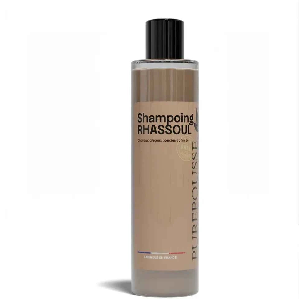 PUREPOUSSE - SHAMPOING RHASSOUL - CHEVEUX CREPUS,BOUCLES,FRISES - 250ml