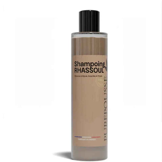 PUREPOUSSE - SHAMPOING RHASSOUL - CHEVEUX CREPUS,BOUCLES,FRISES - 250ml