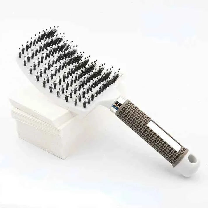 Brosse démêlante bi matière