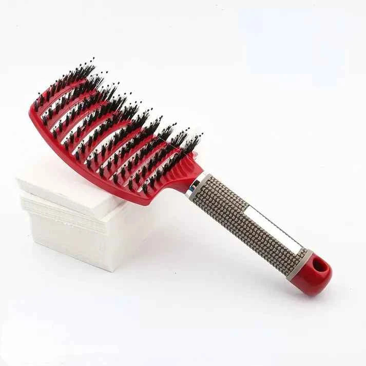 Brosse démêlante bi matière