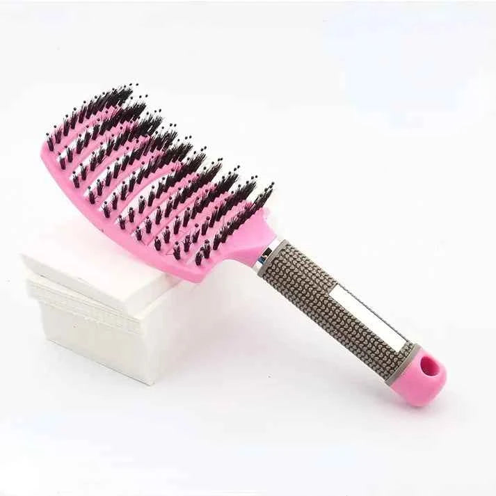 Brosse démêlante bi matière