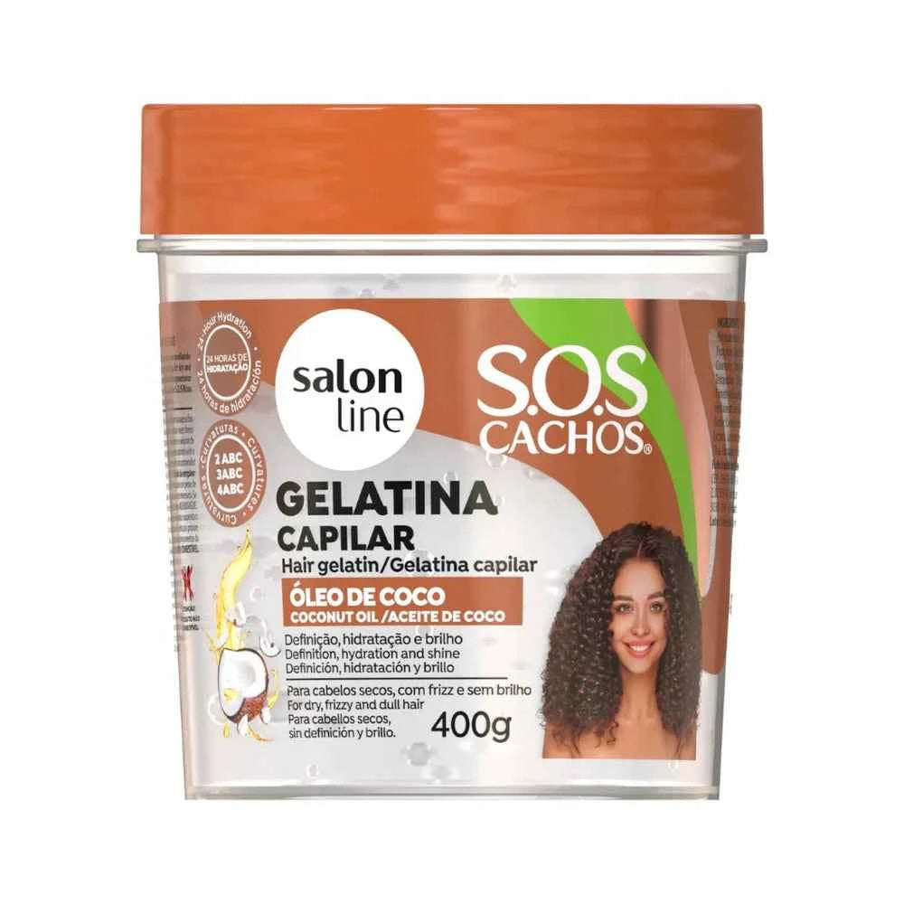 Salon Line SOS Cachos Curl Activating Gelatine Hydration Coconut