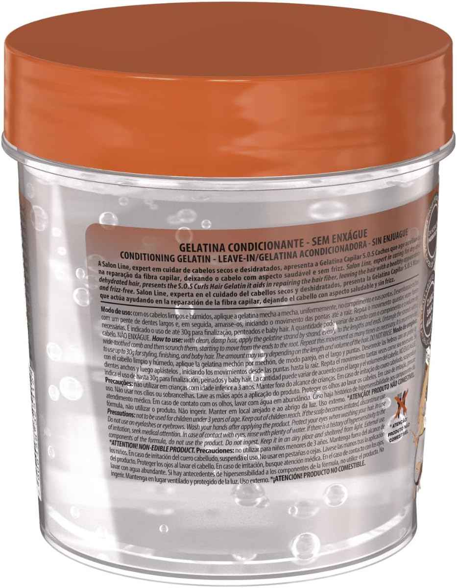 Salon Line SOS Cachos Curl Activating Gelatine Hydration Coconut