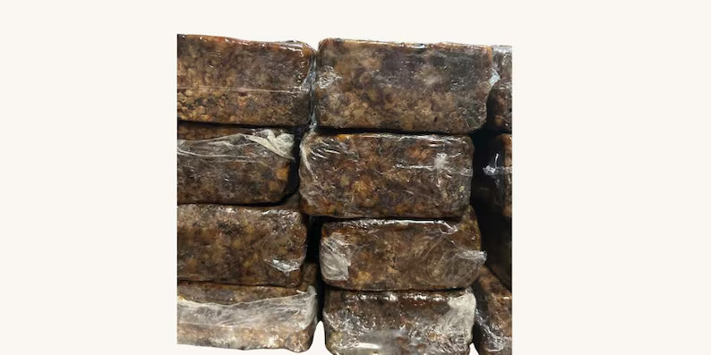 Savon noir africain biologique non raffiné 100 % pur et naturel.