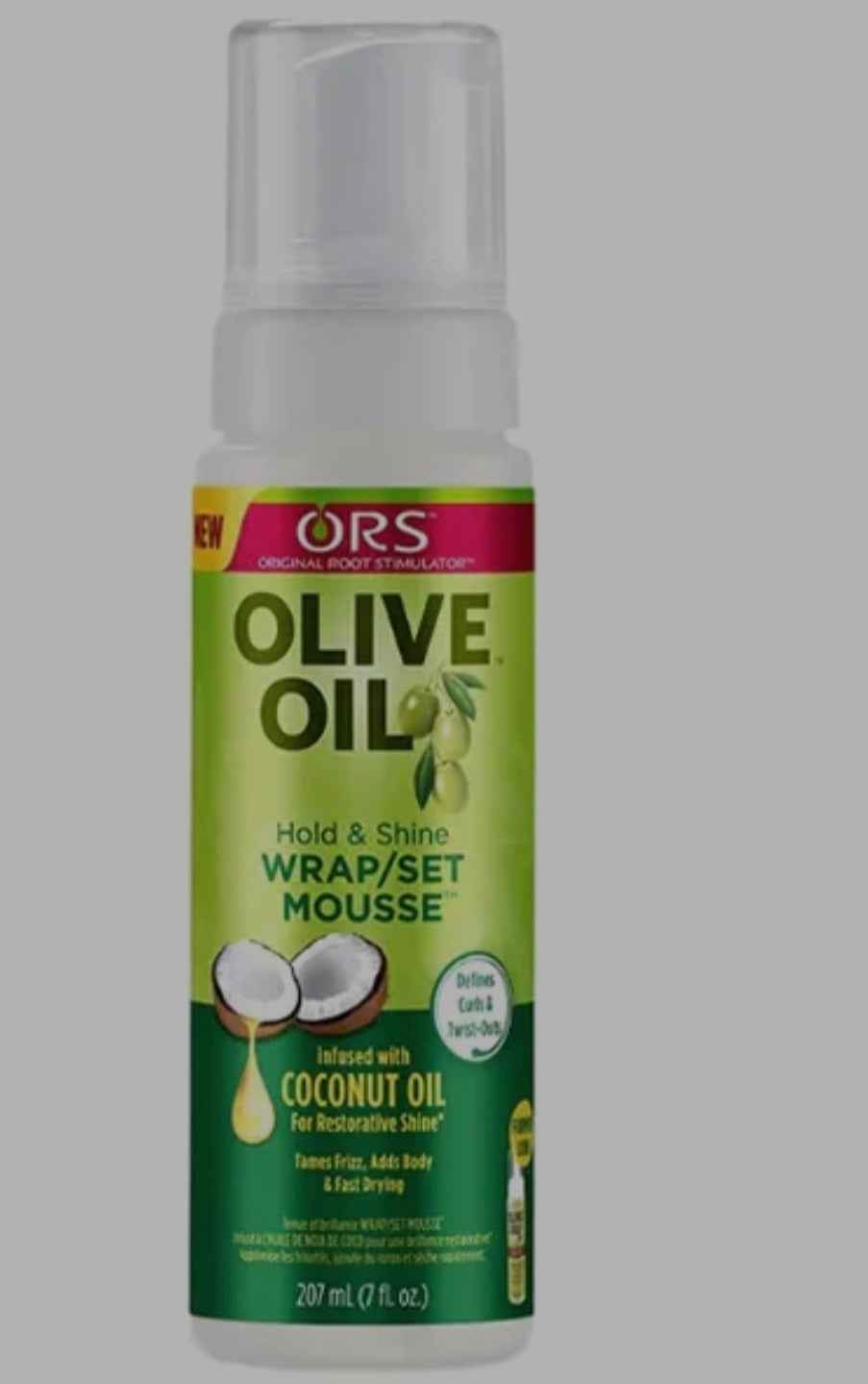 Mousse Olive Oil Wrap/Set 207ml