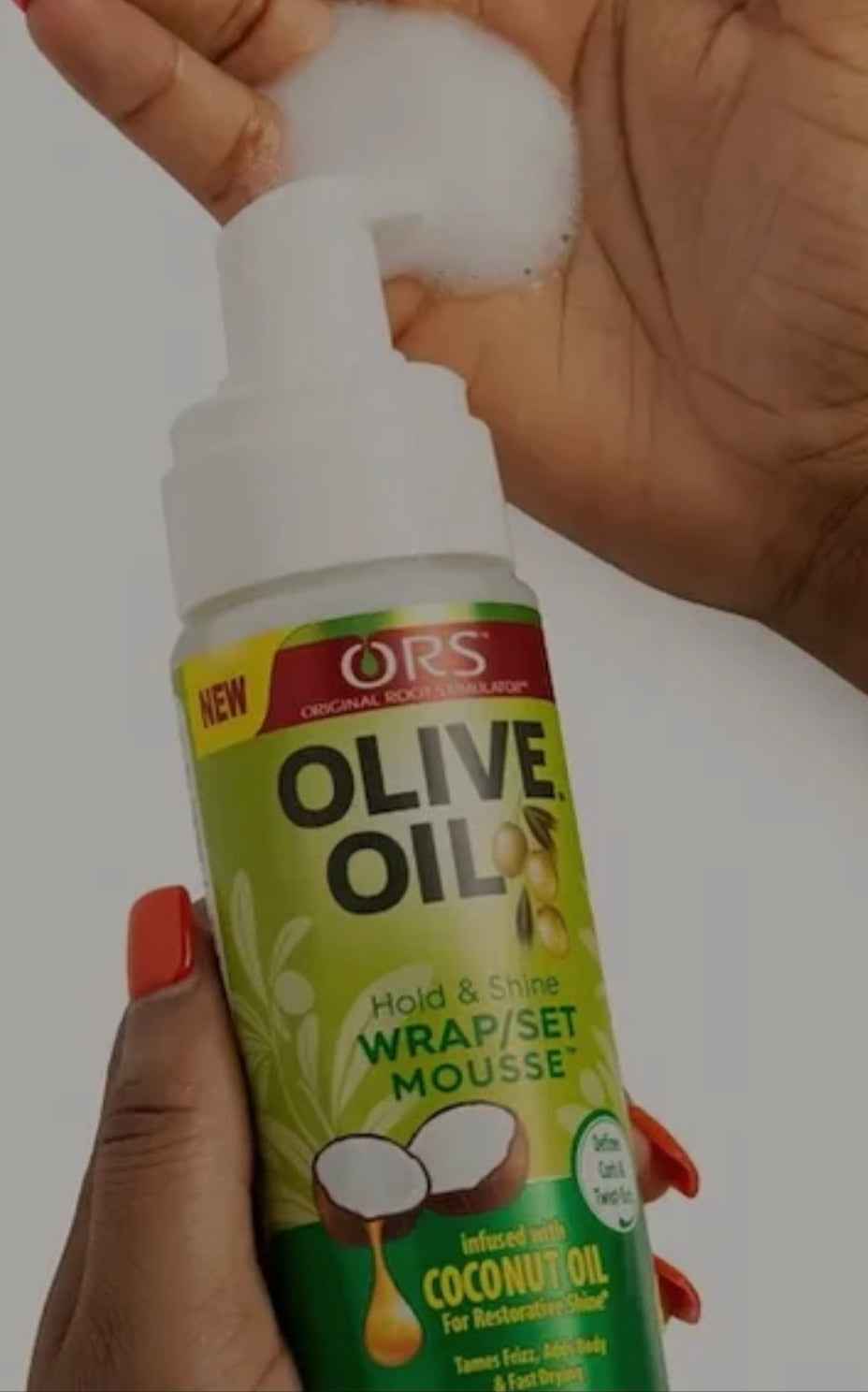 Mousse Olive Oil Wrap/Set 207ml