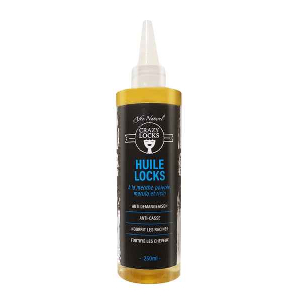 Huile locks a la menthe poivrée marula et ricin (250ml)