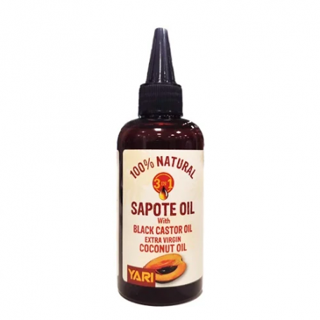 Huile de sapote avec huile de carapate et huile de noix de coco extra vierge -105ml